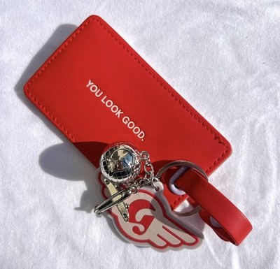 Glossier D.C. Kofferanhänger Washington DC Exclusive Tag Only OHNE Schlüsselanhänger