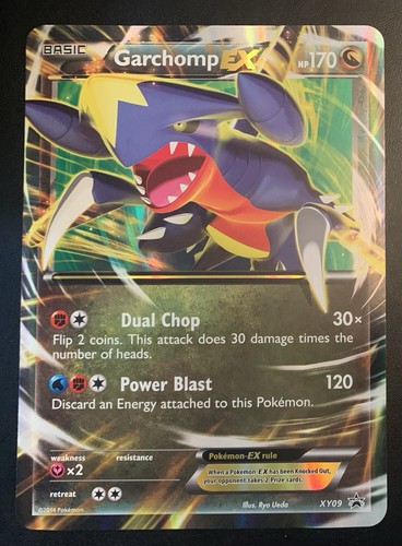 Garchomp EX - (XY Black Star Promo) XY09 JUMBO POKEMON Cards Holo