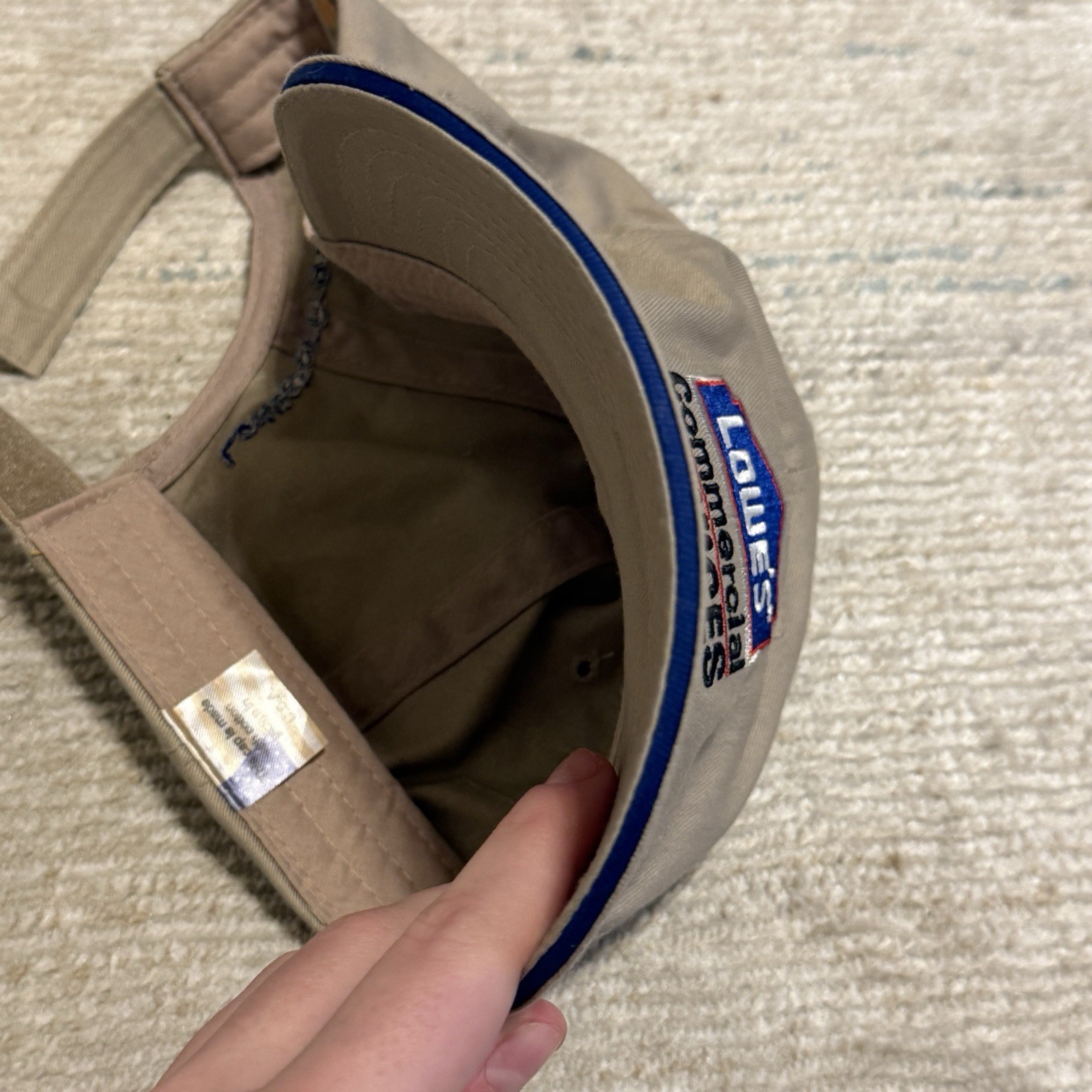 Lowes Commercial Services Strapback Baseball Cap … - image 8