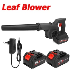 Cordless Leaf Blower Vacuum Handheld Electric Leaf Blower With 2 Battery 2025