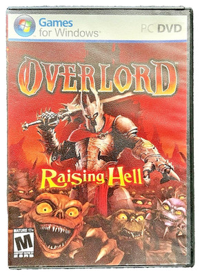 Overlord Raising Hell PC DVD Game Complete Russian Version Windows RPG CIB