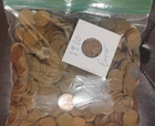 Lincoln Wheat pennies 1910-1958 5+ lbs Bulk Lot unsearched From LG Estate Lot