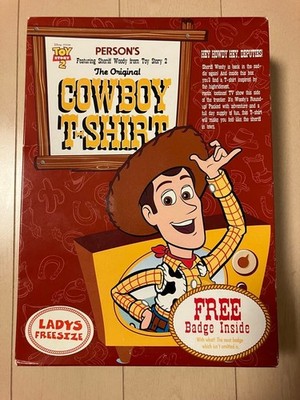 Parsons Toy Story 2 Woody Roundup T-Shirt Unopened Limited Edition