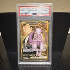 Pokémon Team Rocket's Mewtwo ex Hyper Rare Holo Sv10 240/182 PSA 10