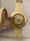 Seiko Golden Nefertiti Quartz Womens Watch 1E20-0A20-fresh New Battery.