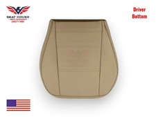 1999 - 2004 Ford Mustang V6 Genuine Leather Seat Covers In Tan 1999 - 2004 Ford Mustang V6 Genuine Leather Seat Covers In Tan