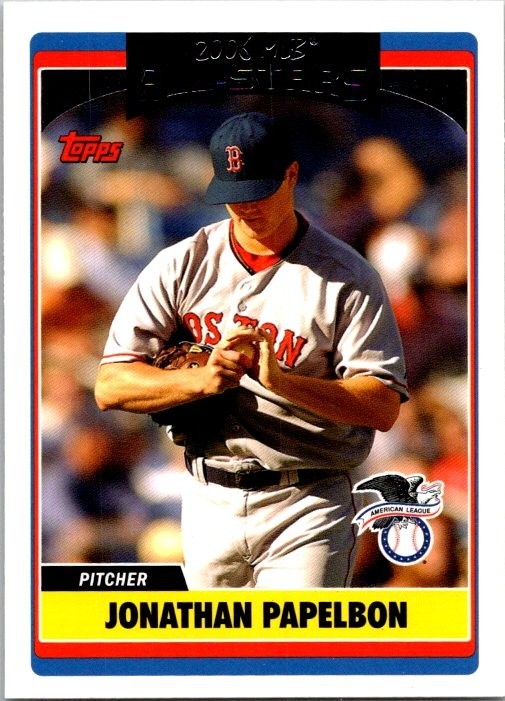 Jonathan Papelbon - 2006 Topps Update - # UH 279 - Red Sox