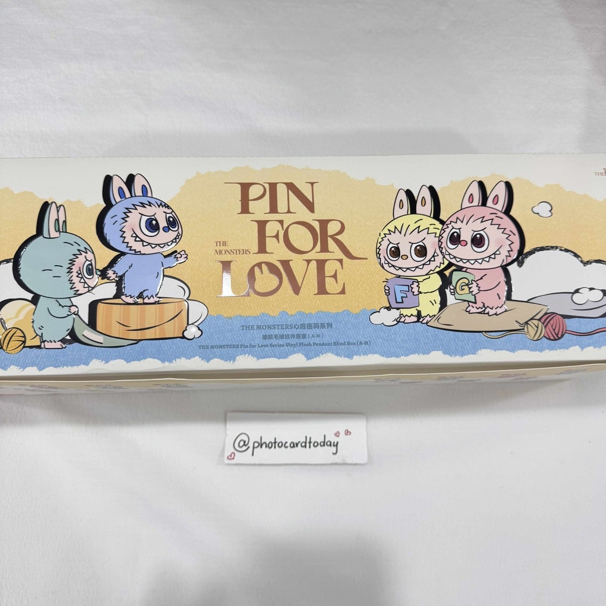 AUTHENTIC] LABUBU PIN FOR LOVE NEW POP MART BLIND BOX CHOOSE