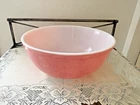 Vintage Pyrex Nesting Mixing Bowl #404, 4 Qt.  Flamingo Pink, No Chips!