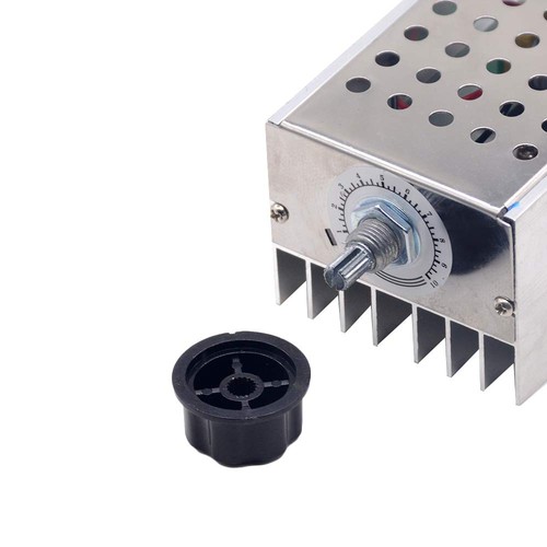 ® AC 110-220V 10000W SCR Motor Speed Controller Volt Regulator Dimmer Thermostat - Picture 5 of 5