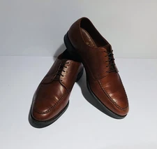 Allen Edmonds Powell Derby Men’s Brown Leather Lace Up Shoes 4452 Size 10 D