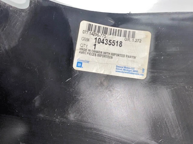 2004-2008 NEW GENUINE OEM PONTIAC GRAND PRIX RADIATOR AIR BAFFLE, P/N 10435518 - Image 4 of 4