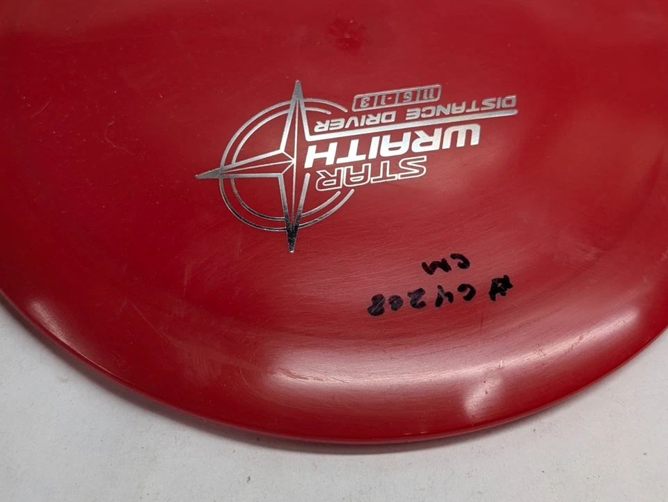 Innova Star Wraith 175g Old Penned Disc Golf Distance Driver Red 12 x Time KC - Image 4 of 4