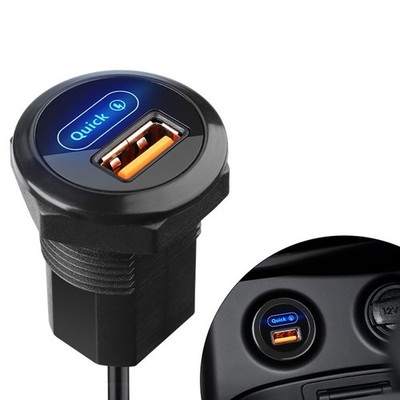 Auto Ladeger?t Adapter Fahrzeug Innenraum kompaktes und schlankes Design f��r M