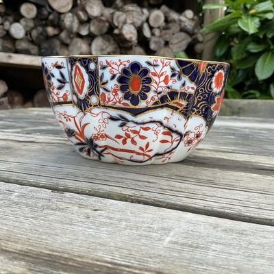 Wileman Foley / Shelley Teeservice Slops Schüssel Japan Imari 6075 Gänseblümchenform um 1888