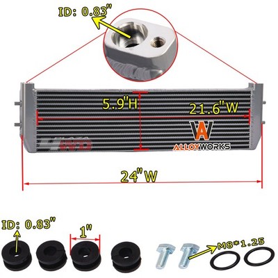 2284260 Engine Oil Cooler For 2011-25 BMW F06 F12/10 F13 M5 M6 M8 M850i xDrive