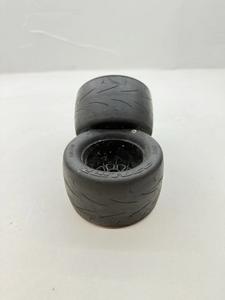 PROLINE Prime 2.8" Street Tires Mounted 12mm Black Wheels For Ft/Rr 10116 - Image 3 of 4