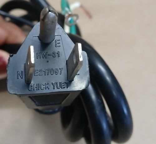 Samsung Waschmaschine Netzkabel DC68-02298A schwarz Original Zubehör Hersteller Originalgerät SCHNELLER VERSAND #4935 - Bild 7 von 9