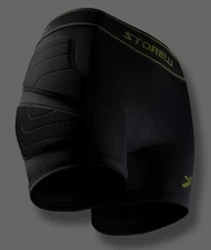 Storelli Women’s BodyShield Impact Sliders, Black, Medium