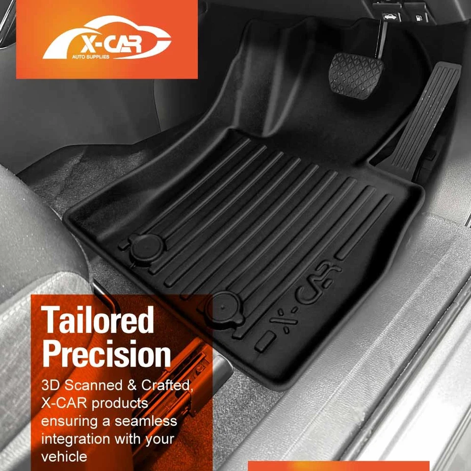 Floor Mats Boot Liner for Mazda 2 DL Series Sedan 2014-Onwards Cargo Car Trunk - image 3 of 4