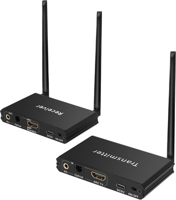 2.4Ghz Wireless ARC Optical AUX RCA Audio Transmitter Receiver for TV Pojector,1