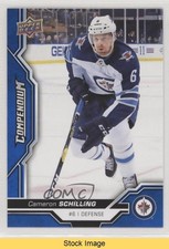 2018-19 Upper Deck Compendium Blue Cameron Schilling #790 READ 1u6