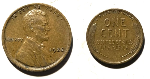 1928 P  Lincoln Wheat Cent, XF ? - Good Details