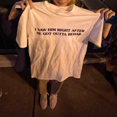 I Saw Him Right After He Got Outta Rehab John Mulaney Shirt S-5XL 1 sides HL853