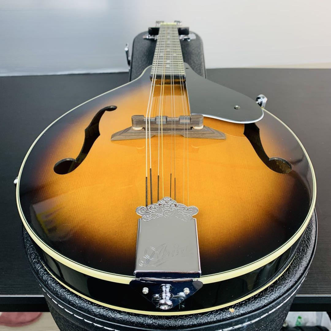 Japanese Mandolin Aria with Hard Case AM-200/BS | eBay