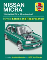 Nissan Micra (93 - 02) Haynes Repair Manual Haynes Publishing Taschenbuch