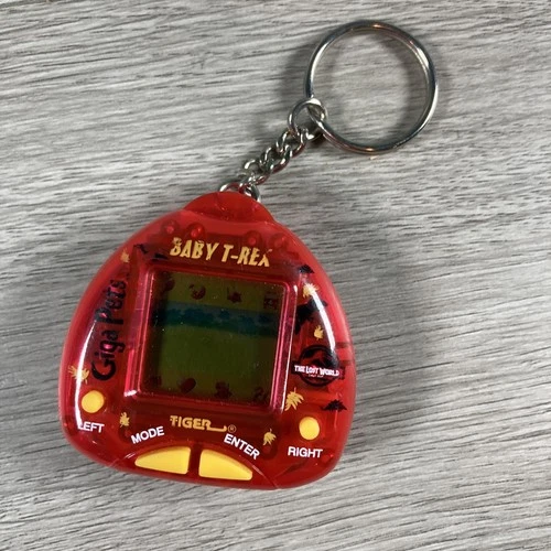 Giga Pets Baby T-Rex Jurassic Park The Lost World 1997 Tiger Electronics Vintage