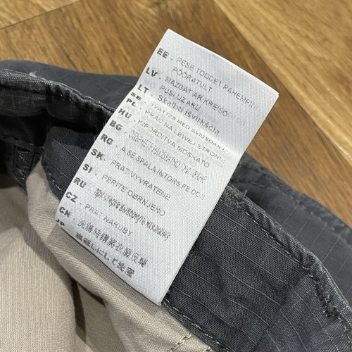 Carhartt Ripstop Cargo Pant Hose Zimmermann Arbeitshose grau Hose Gr. 38x32 - Bild 17 von 24
