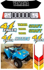 Blue 1984-1985 YF60 4-ZINGER Graphics Kit Decal Stickers 4 wheeler ATV graphic