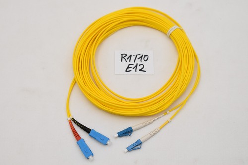 Diverse Glasfaser LWL Fiber Optic Patchkabel SC/LC/ST/Duplex/MTRJ Ex. Bundeswehr - Bild 33 von 318