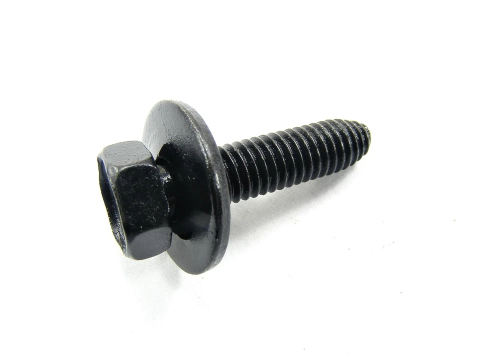 DODGE 6mm Body Bolts & Nuts- M6-1.0 x 25mm Long- 10mm Hex- 20pcs (10ea)- #122 - Image 2 of 4