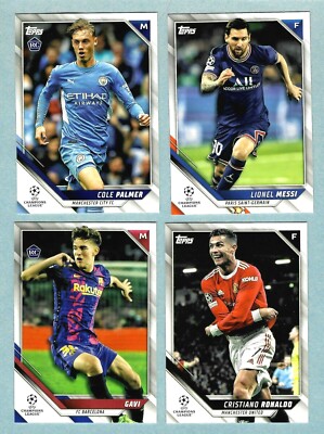 2021-22 Topps UEFA Champions League Collection Soccer - You Pick