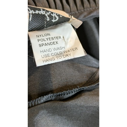 Joseph Ribkoff Black Pleated Frill Jacket Top Cocktail Formal (Taffeta?) Sz 10 S - Picture 8 of 9