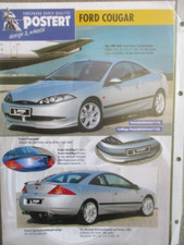poster tuning Ford Cougar brochure + price