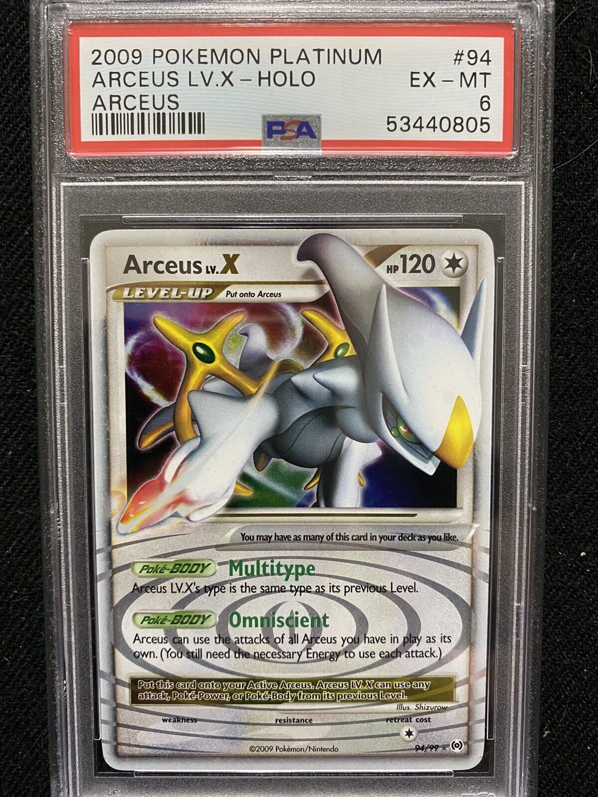 Arceus LV.X - 94/99