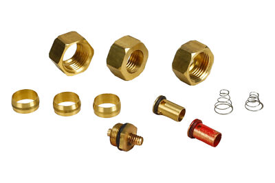Midline Valve 1/2''in SWT Brass Anti-Sweat Toilet Tank Valve Repair Kit Plumbing