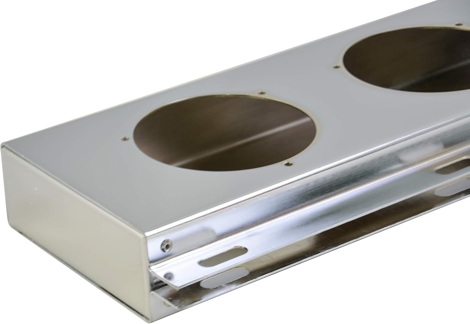 30'' Straight Spring Loaded Mud Flap Hanger w/ Reflective Plate for semi Trucks