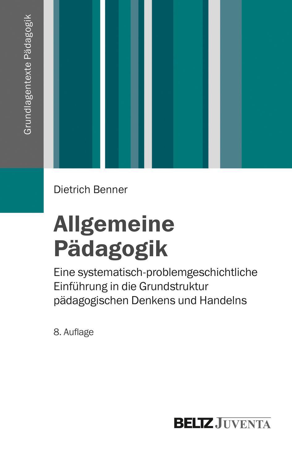 Thumbnail - Allgemeine Pädagogik Dietrich Benner