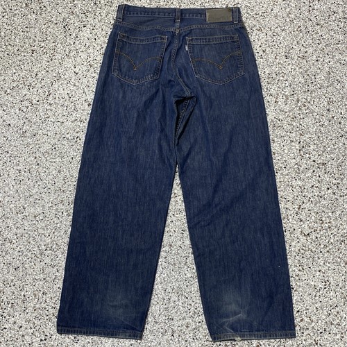 VTG Levis Silvertab Baggy Jeans Men 32x32 Denim Pants Loose Street Skate 2008 - Picture 8 of 14