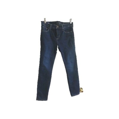 Express DPD Deluxe Premium Size 29 x 34'' Womens Stretch Bootcut Dark Blue Jeans