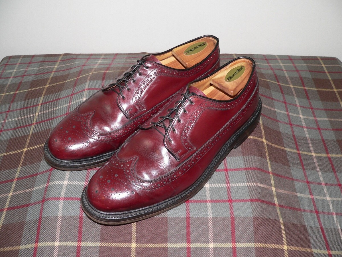 Hanover LB Sheppard Corvovan/Burgundy Longwing Gunboat Dress
