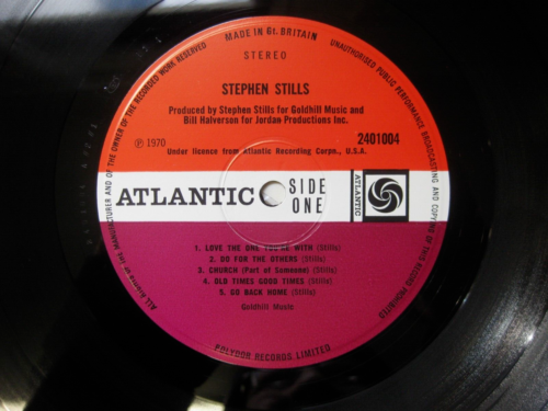 Stephen Stills - Self Titled ~ Vinyl Album ~ Atlantic Deluxe 2401004 ~ 1970 - Imagen 1 de 8