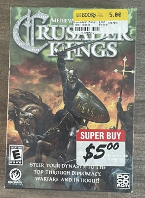 Crusader Kings, 2004, Small Box, New & Sealed