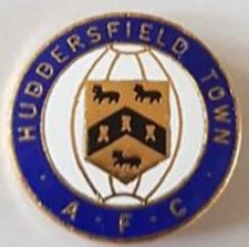 Huddersfield Town AFC enamel lapel badge