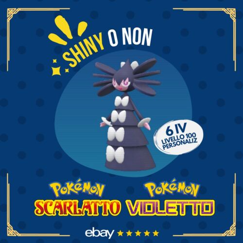 Gothitelle Shiny o Non ✨ 6 IV Competitivo Custom Pokémon Scarlatto Violetto 🟠🟣 - Afbeelding 1 van 5