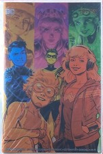YOUNG JUSTICE #3 EVAN SHANER CONVENTION FOIL ECCC EXCLUSIVE NM OR BETTER